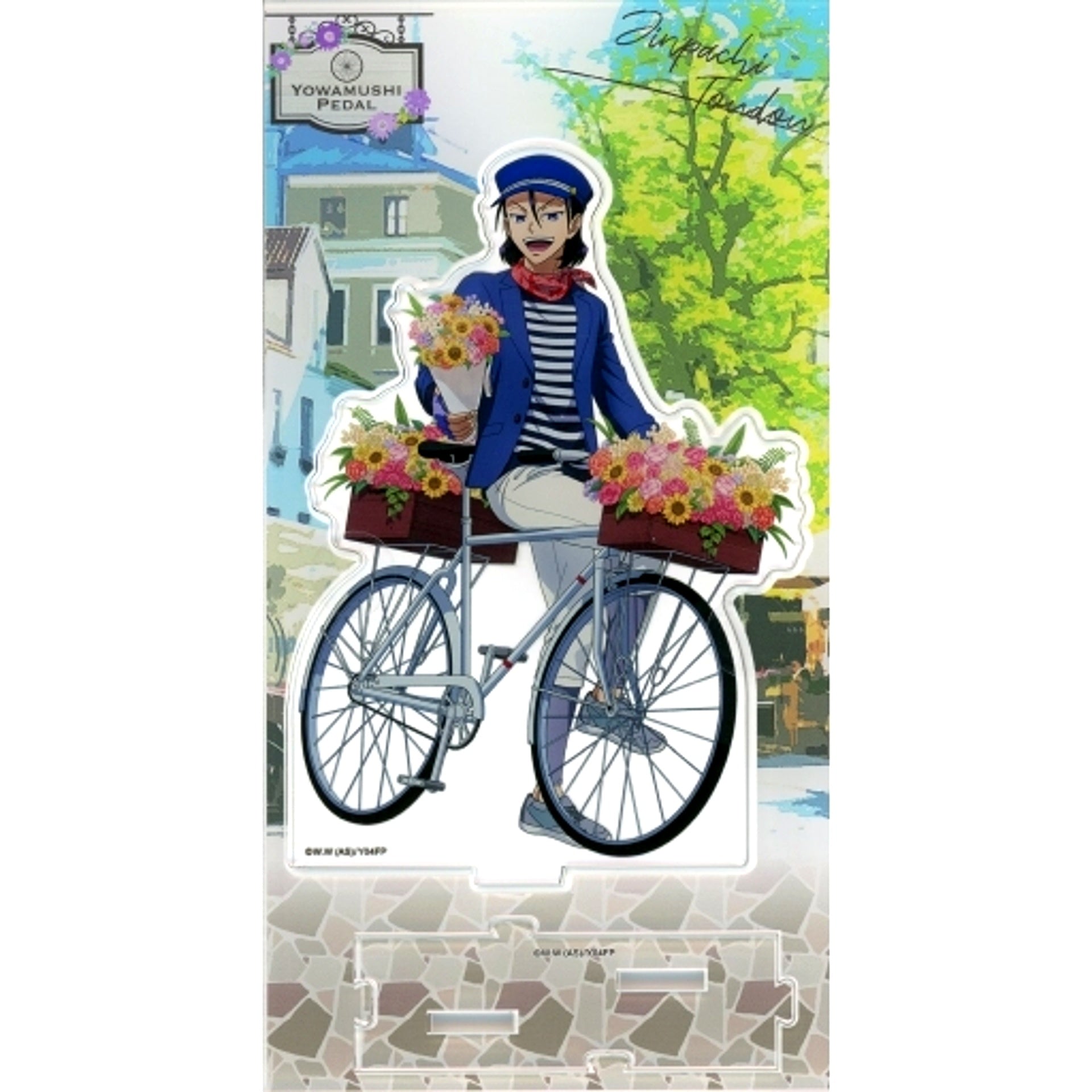 Jinpachi Todo Acrylic Stand Flower Messenger Yowamushi Pedal Glory Line [USED]
