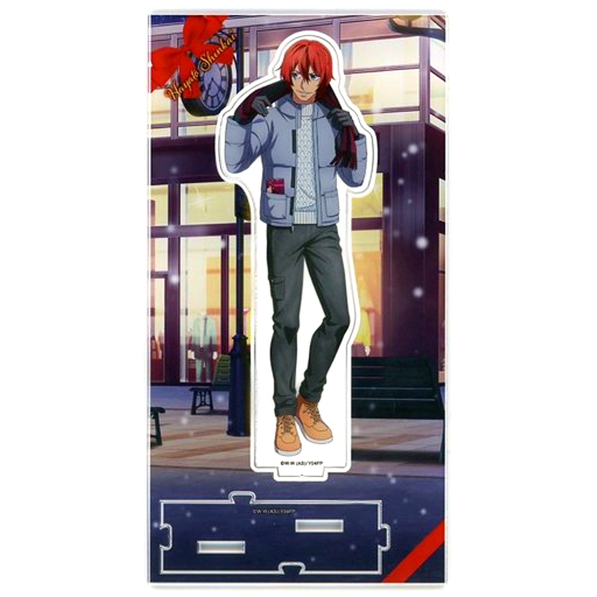 Hayato Shinkai Acrylic Stand Winter Way Home Yowamushi Pedal Glory Line [USED]