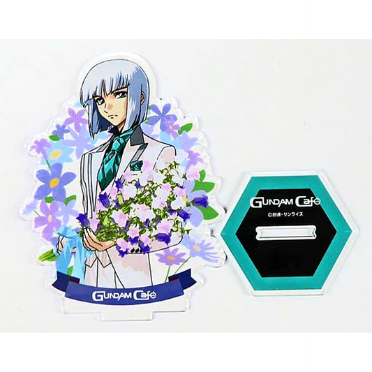 Yzak Joule Mobile Suit Gundam SEED DESTINY Flower Acrylic Stand GUNDAM Cafe Finale Party [USED]