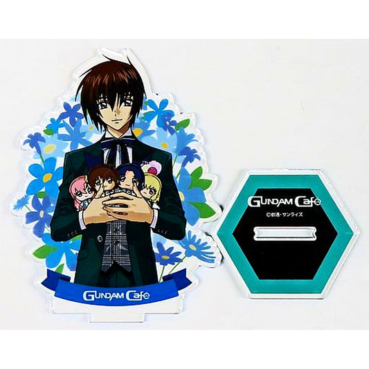 Kira Yamato Mobile Suit Gundam SEED DESTINY Flower Acrylic Stand GUNDAM Cafe Finale Party [USED]