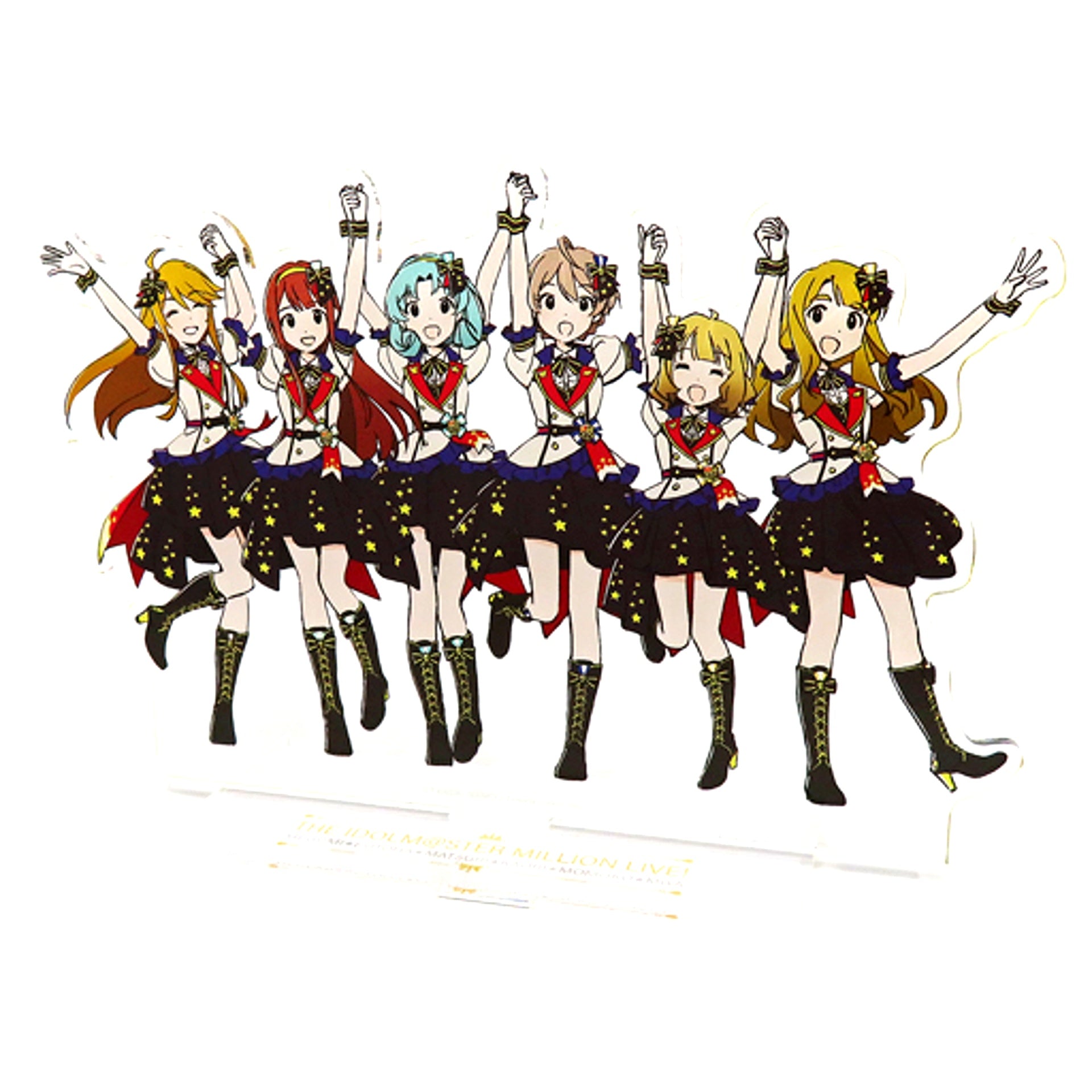 Group THE IDOLM@STER MILLION LIVE! Acrylic Stand Illustration by Mebachi [USED]