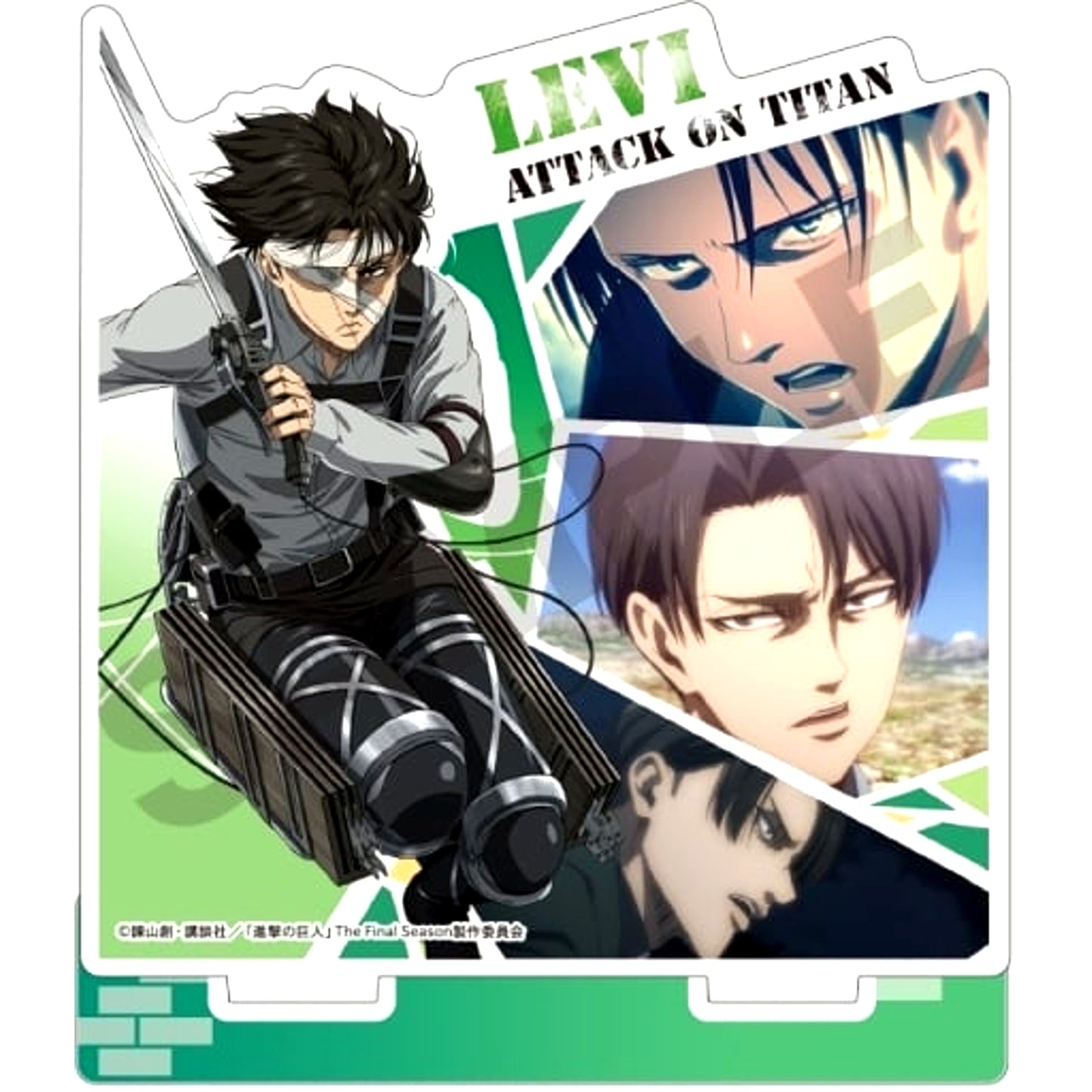 Levi Attack on Titan Scene Shot Ver. Acrylic Stand [USED]