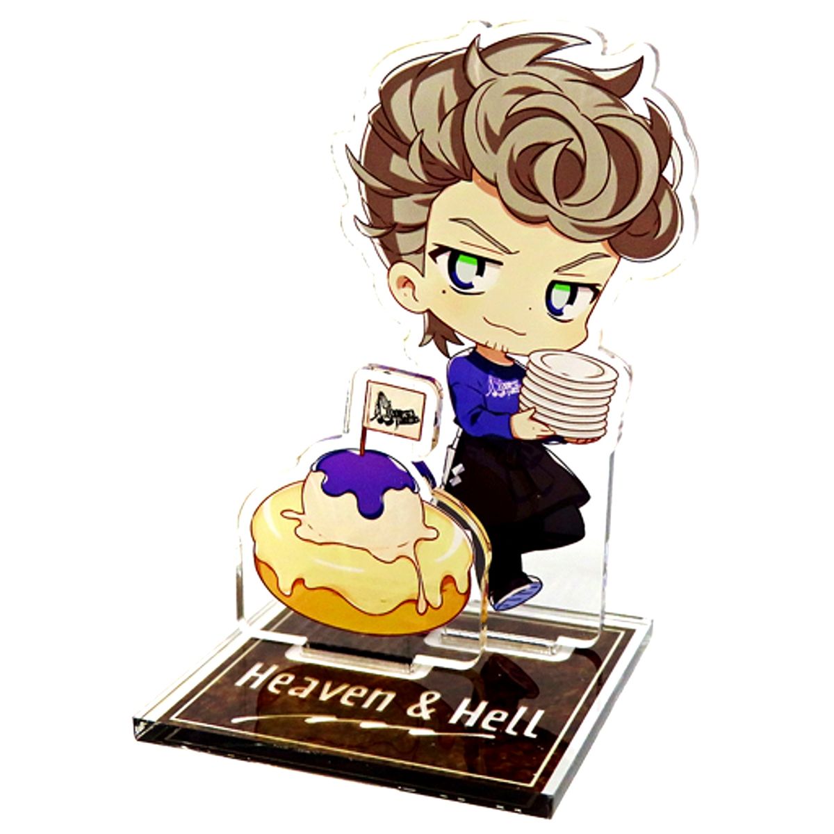 Hitoya Amaguni Hypnosis Mic: Division Rap Battle Trading Acrylic Stand in SWEETS PARADISE round 4 [USED]