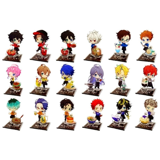 Set of 18 Hypnosis Mic: Division Rap Battle in SWEETS PARADISE round 4 Trading Acrylic Stand [USED]