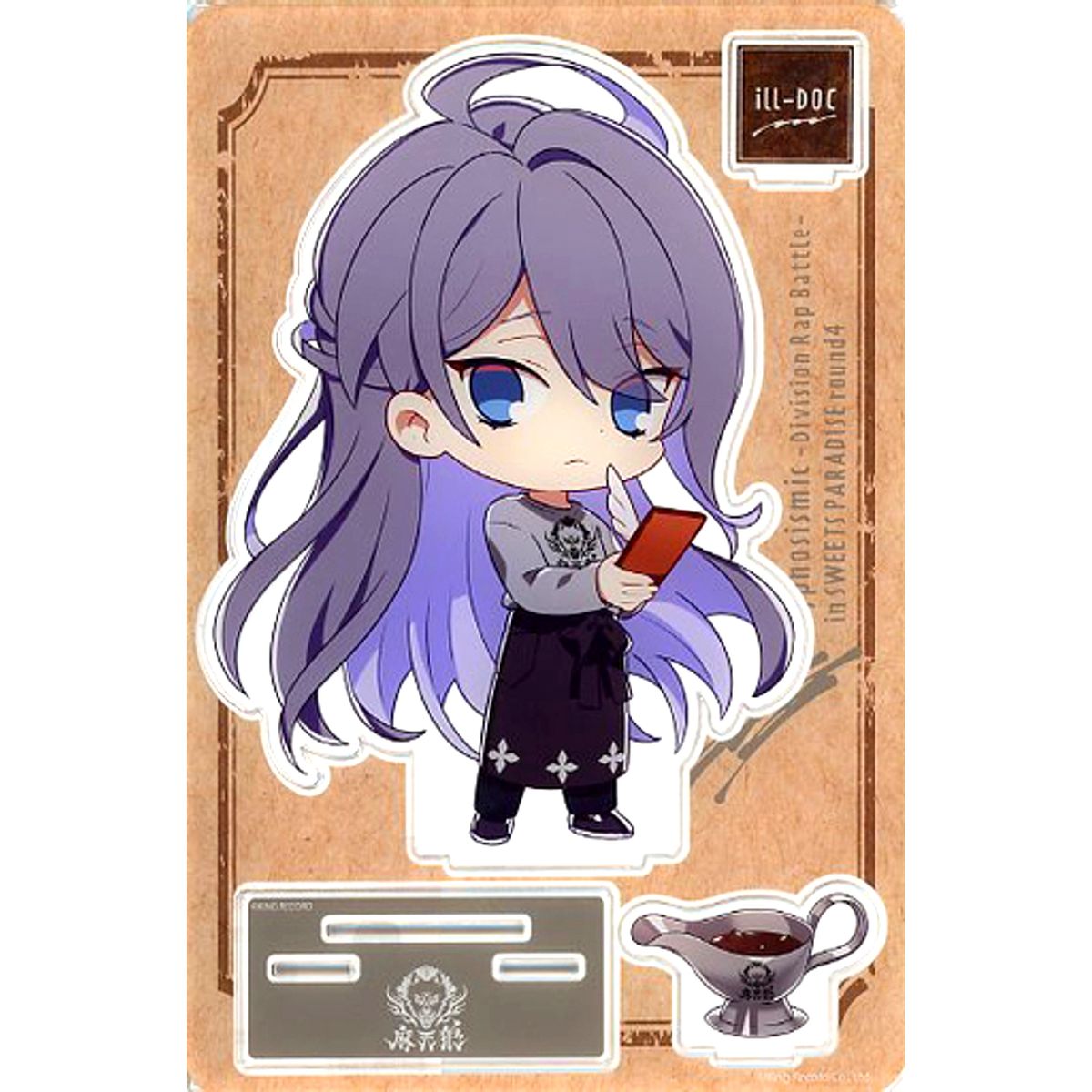 Jakurai Jinguji Hypnosis Mic: Division Rap Battle Big Acrylic Stand Hypnosis Mic -Division Rap Battle- in SWEETS PARADISE round 4 [USED]