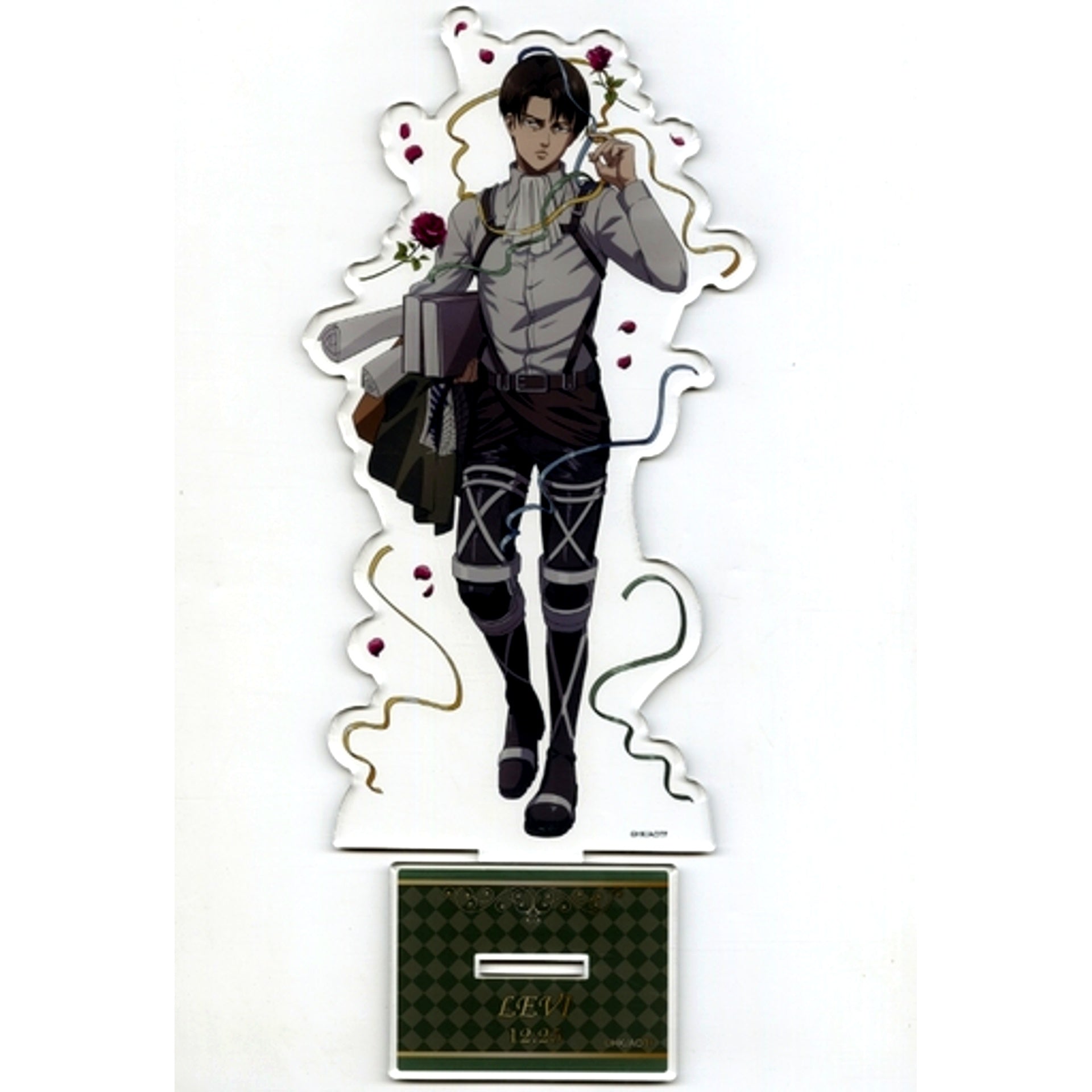 Levi Ackerman Birthday Illustration 2021 Attack on Titan x Sanrio Characters Acrylic Stand LL [USED]