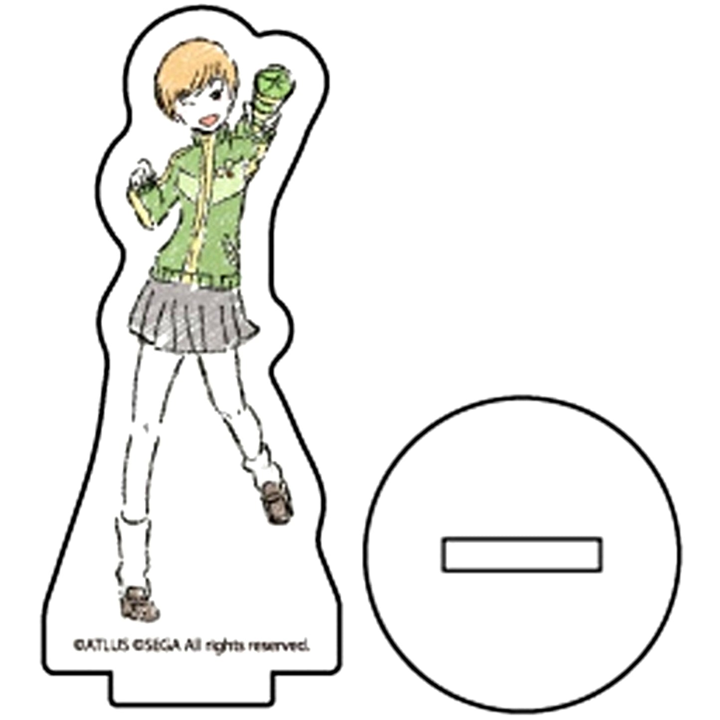 Chie Satonaka Persona 4 Golden Acrylic Petit Stand 01. GraffArt Design [USED]
