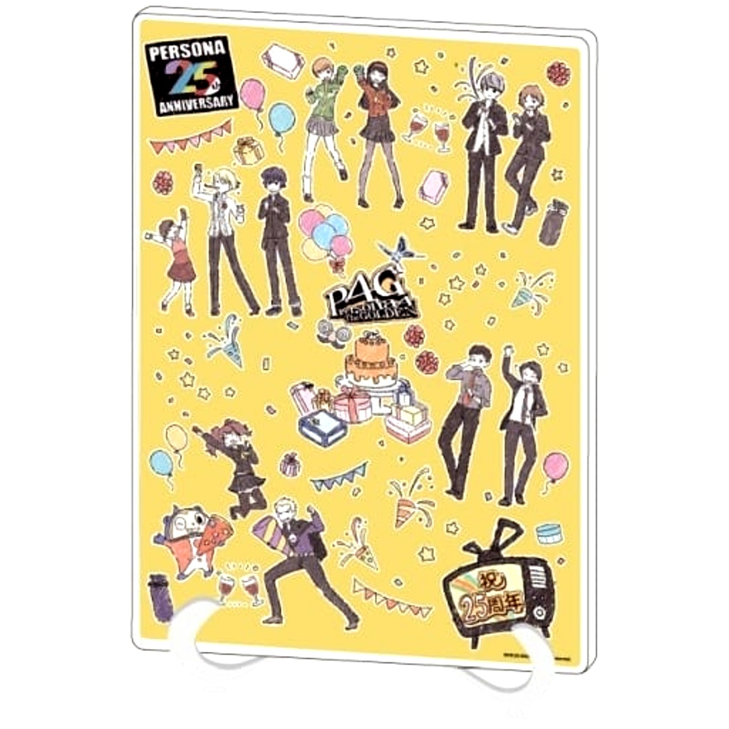Group Persona 4 Golden No.01 GraffArt Design Acrylic Art Board A5 Size [USED]