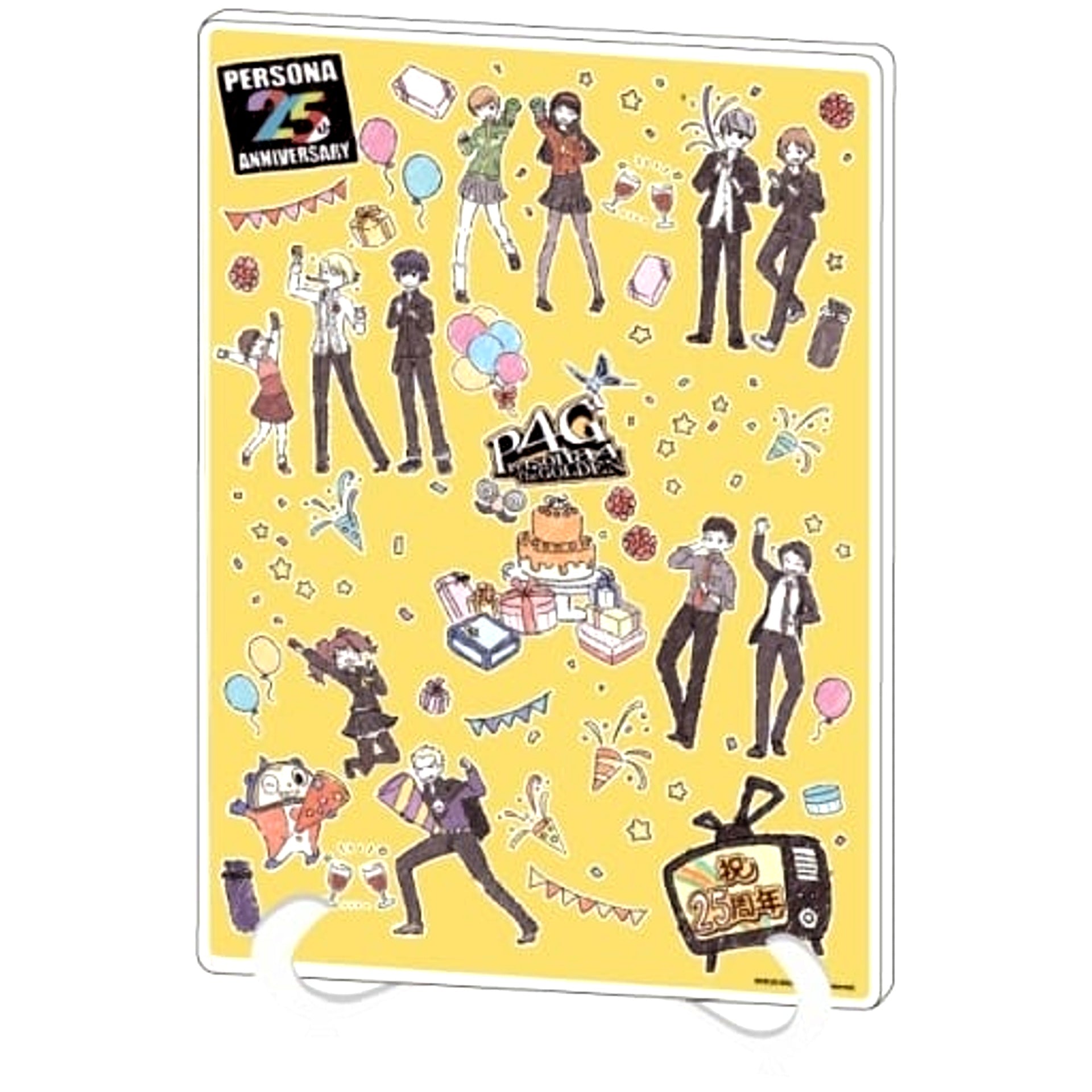 Group Persona 4 Golden No.01 GraffArt Design Acrylic Art Board A5 Size [USED]