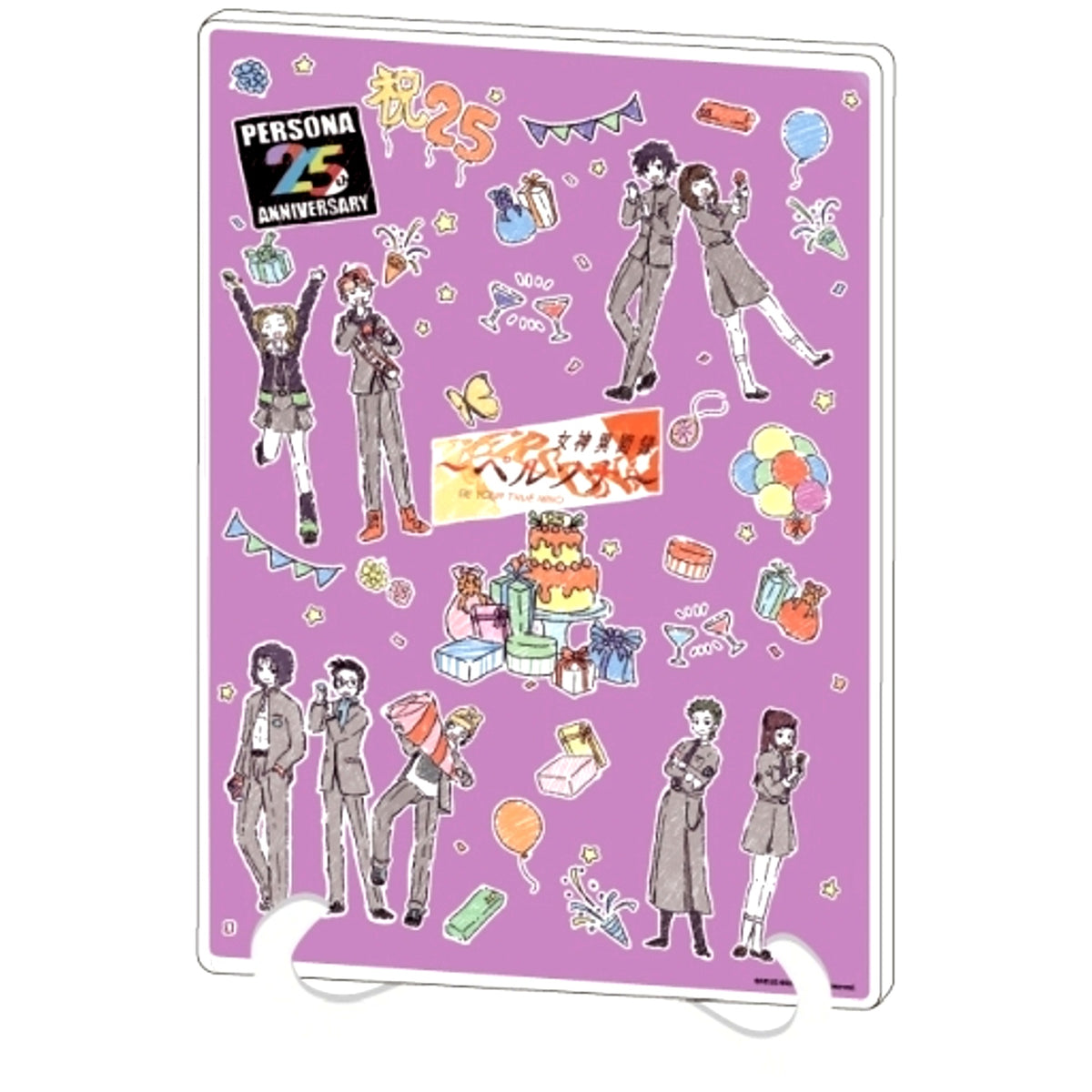 Group Design Graph Art Design Acrylic Art Board A5 Size Revelations: Persona [USED]