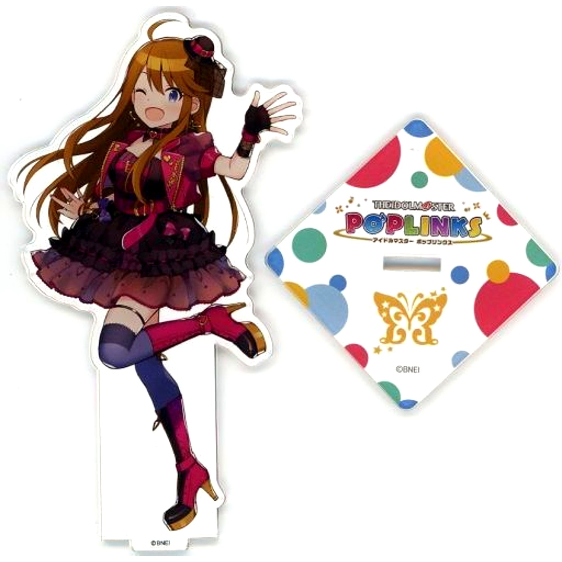 Megumi Tokoro The Idolmaster Poplinks Official Acrylic Stand [USED]