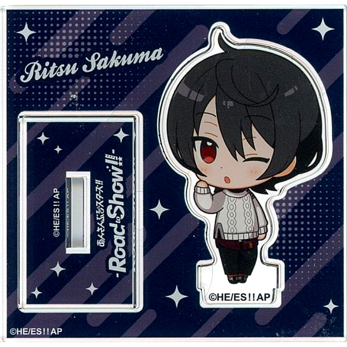 Ritsu Sakuma Mini Acrylic Stand Special Screening Ensemble Stars!! -Road To Show!!- Theater Limited [USED]