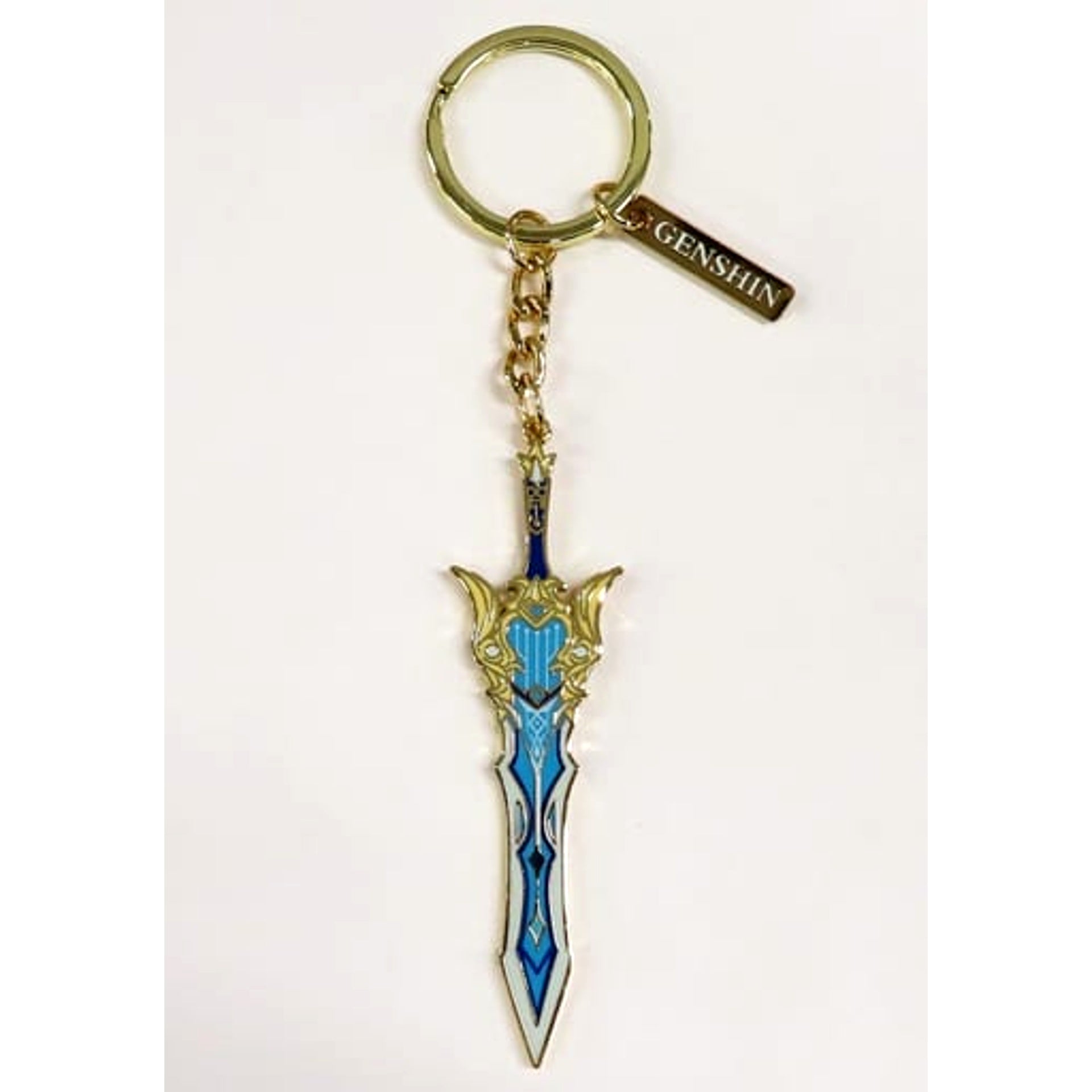 Genshin Song of Broken Pines Weapon Metal Keychain Series Keychains [USED]