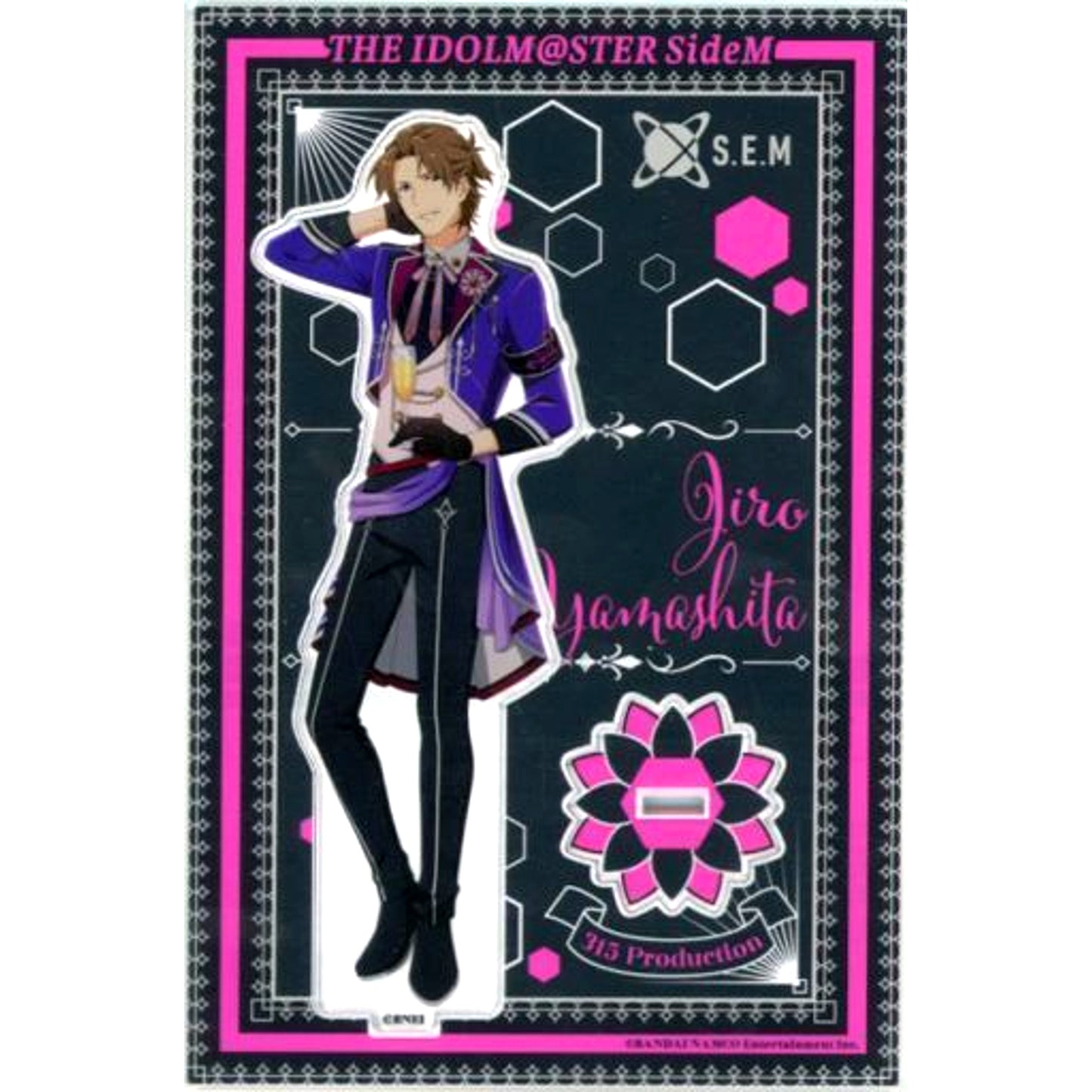 Jiro Yamashita THE IDOLM@STER SideM Acrylic Stand Official Shop 315!!!SHOP Goods [USED]