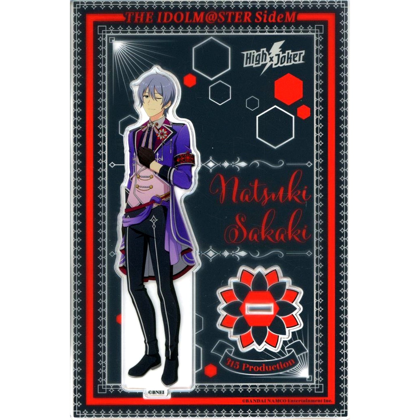 Natsuki Sakaki THE IDOLM@STER SideM Acrylic Stand THE IDOLM@STER Official Shop 315!!!SHOP Goods [USED]
