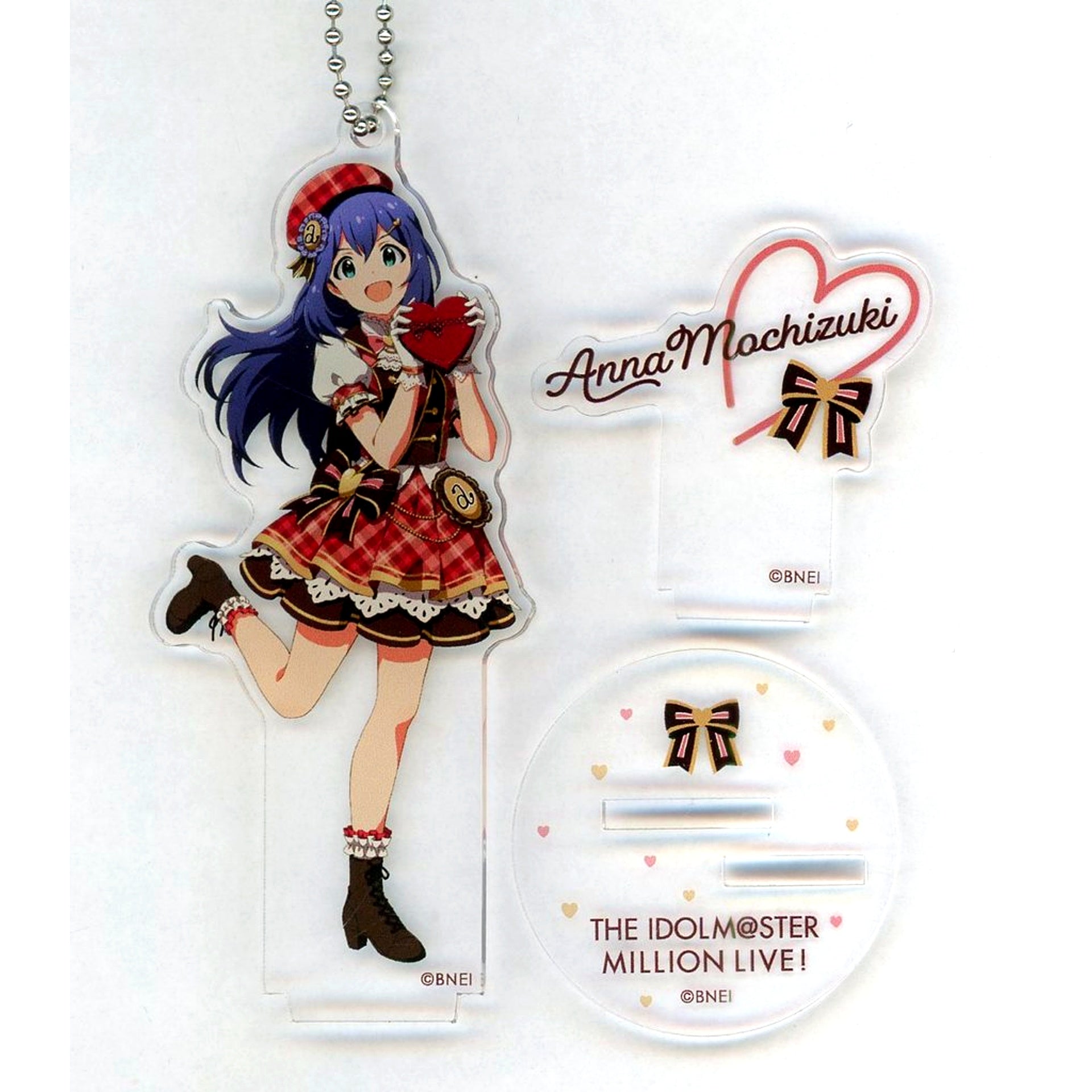 Anna Mochizuki THE IDOLM@STER MILLION LIVE! Acrylic Stand Valentine 2022 ver. Valentine's Day in Kotobukiya Akihabara [USED]