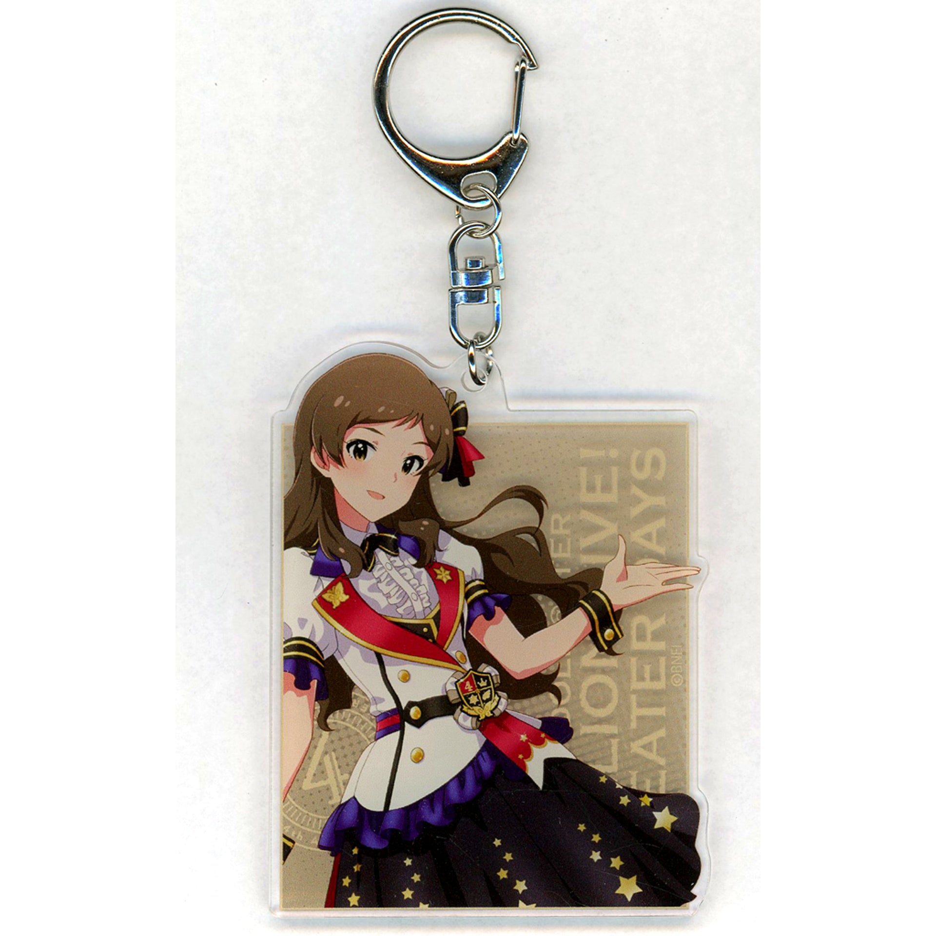 Shiho Kitazawa The Idolmaster Million Live! Big Acrylic Keychain Dream Prelude Ver. Valentine's Day in Kotobukiya Akihabara [USED]