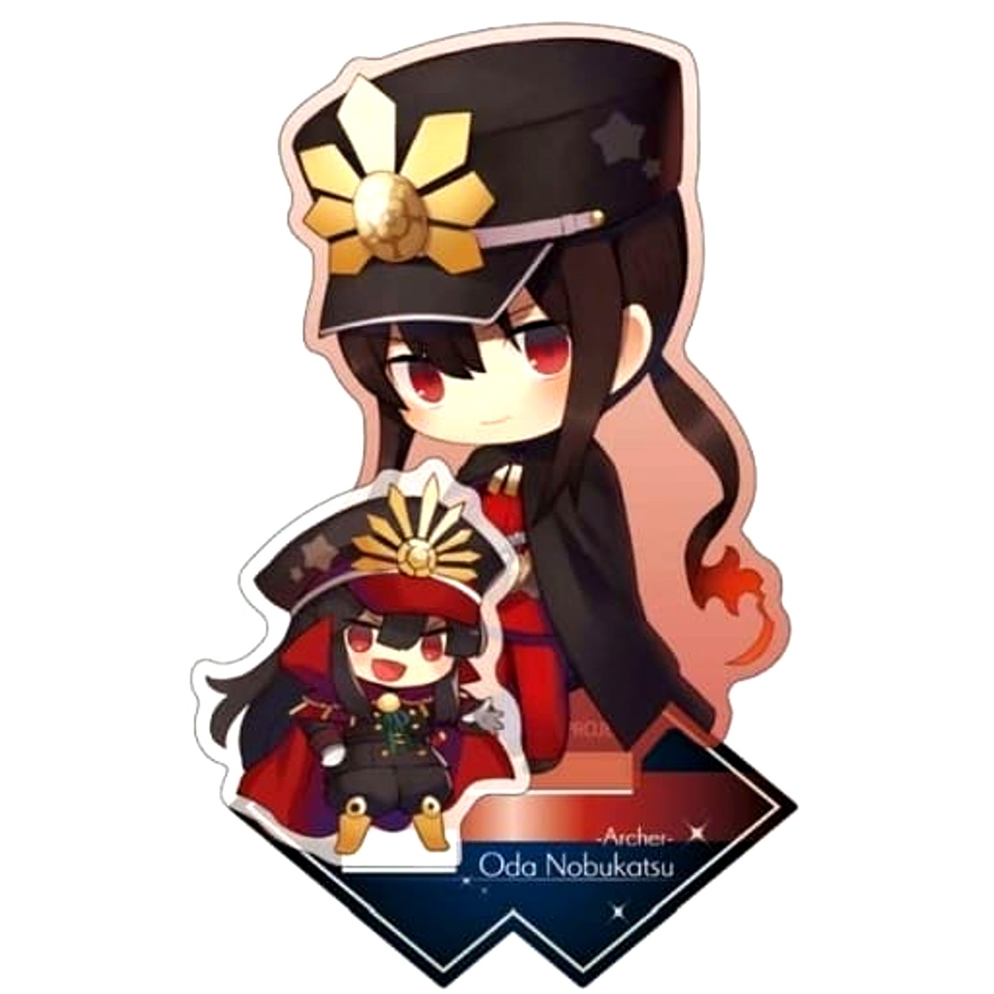 Fate/Grand Order Archer Oda Nobukatsu CharaToria Acrylic Stand [USED]