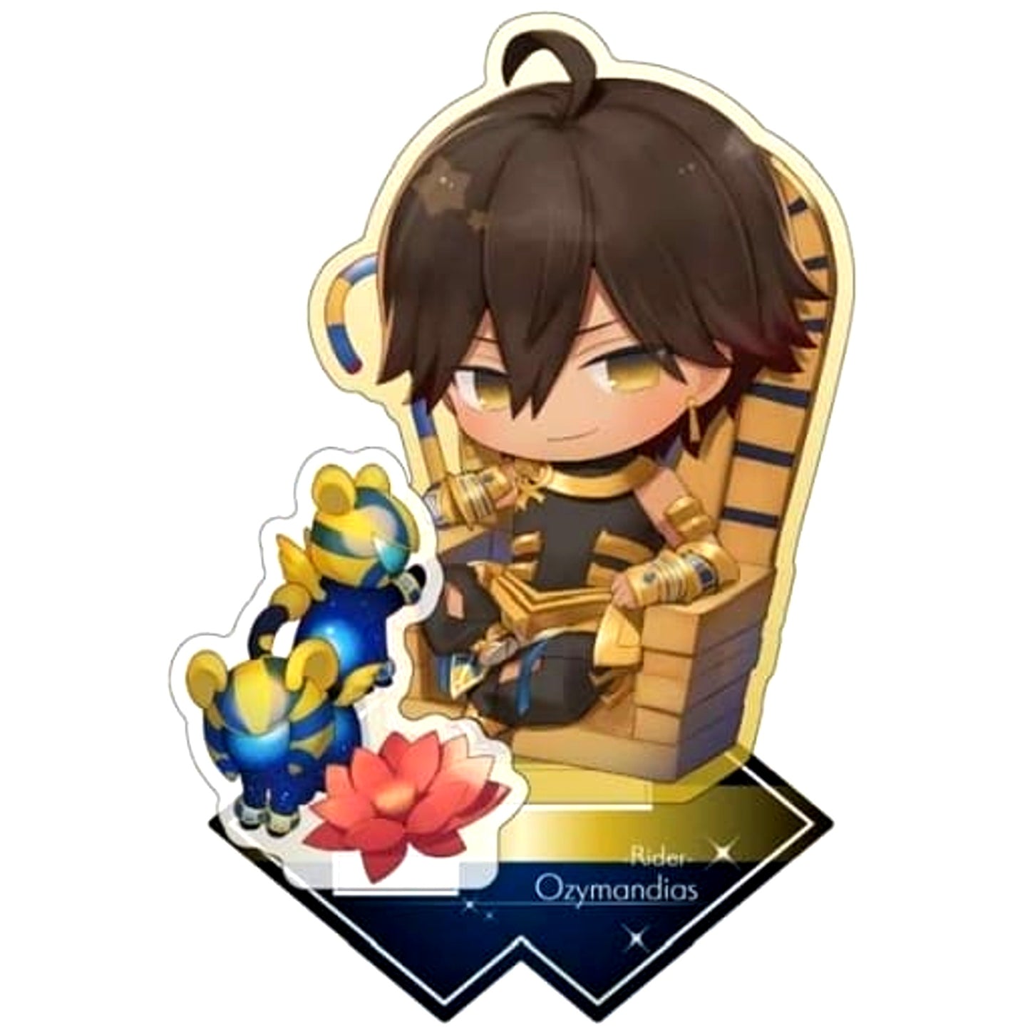Fate/Grand Order Ozymandias Charatoria Acrylic Stand Rider [USED]