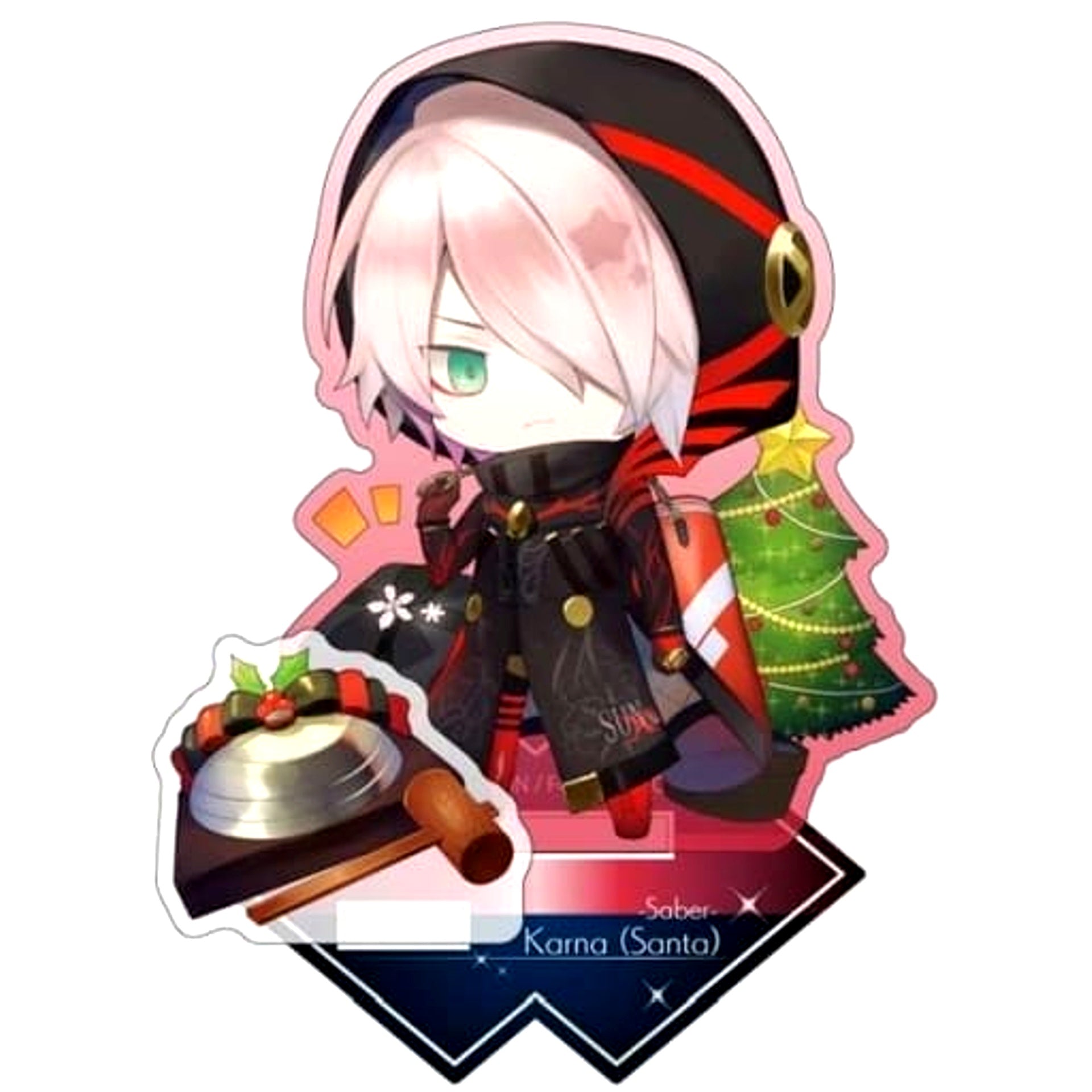 Fate/Grand Order Karna Santa Charatoria Acrylic Stand Saber [USED]