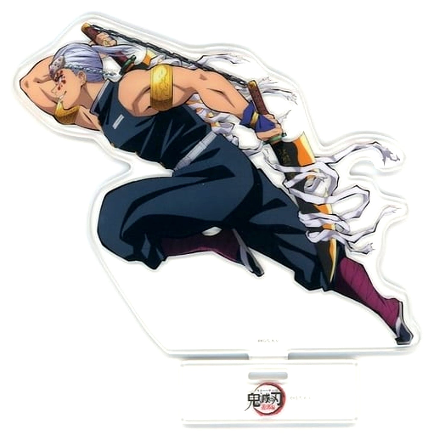 Tengen Uzui Newly Drawn Acrylic Stand Blu-ray/DVD Demon Slayer: Kimetsu no Yaiba Entertainment District Arc Volume 1 ufotable Purchase Bonus [USED]