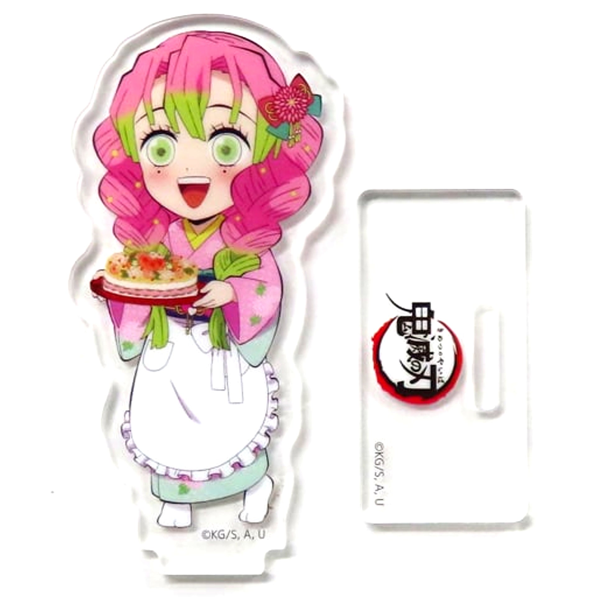 Mitsuri Kanroji Demon Slayer: Kimetsu no Yaiba x ufotable Cafe x Machi Asobi Cafe Hinamatsuri Event 2022 Random Acrylic Stand [USED]