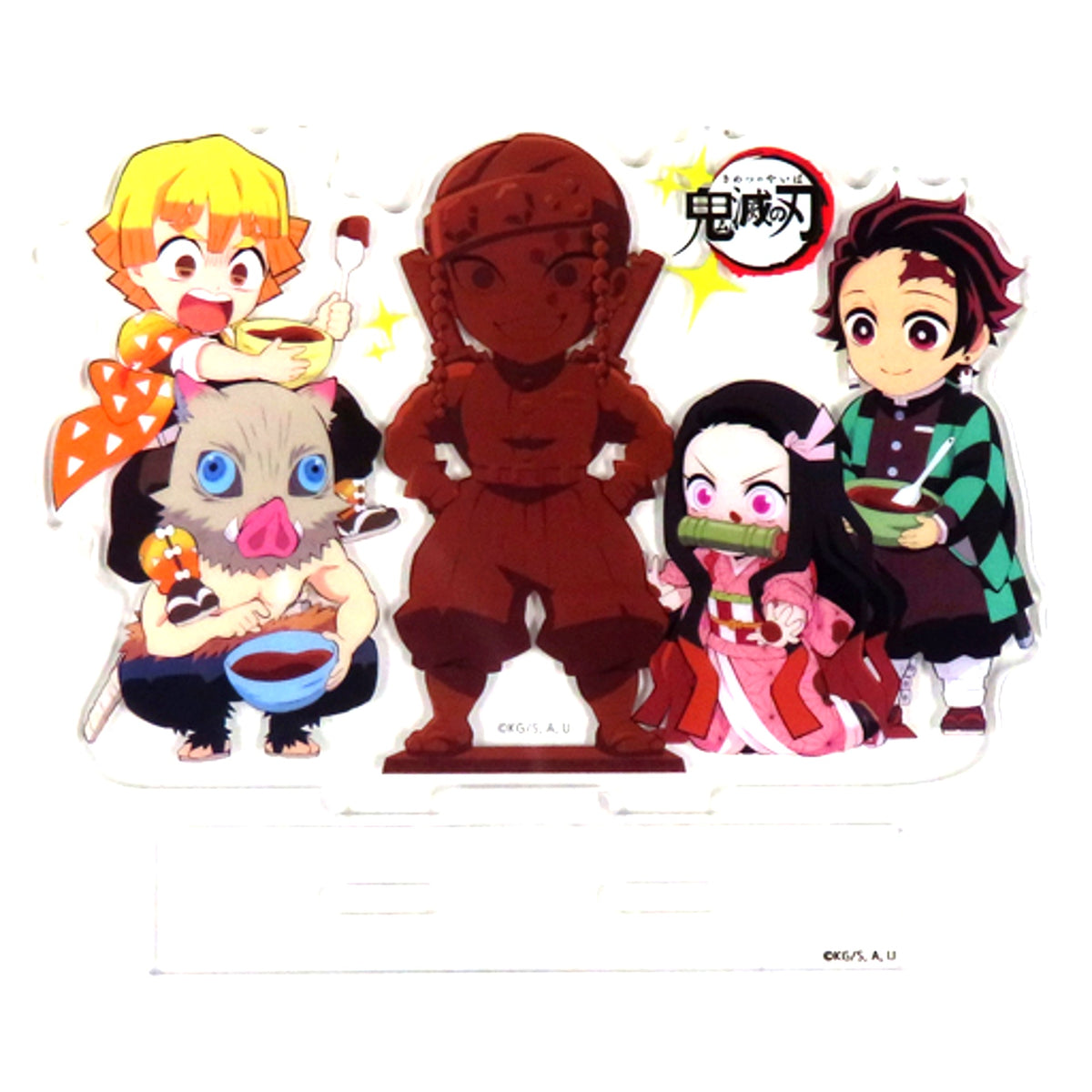 All Characters Demon Slayer x ufotable Cafe x Machi Asobi Cafe Valentine Event 2022 Acrylic Stand [USED]