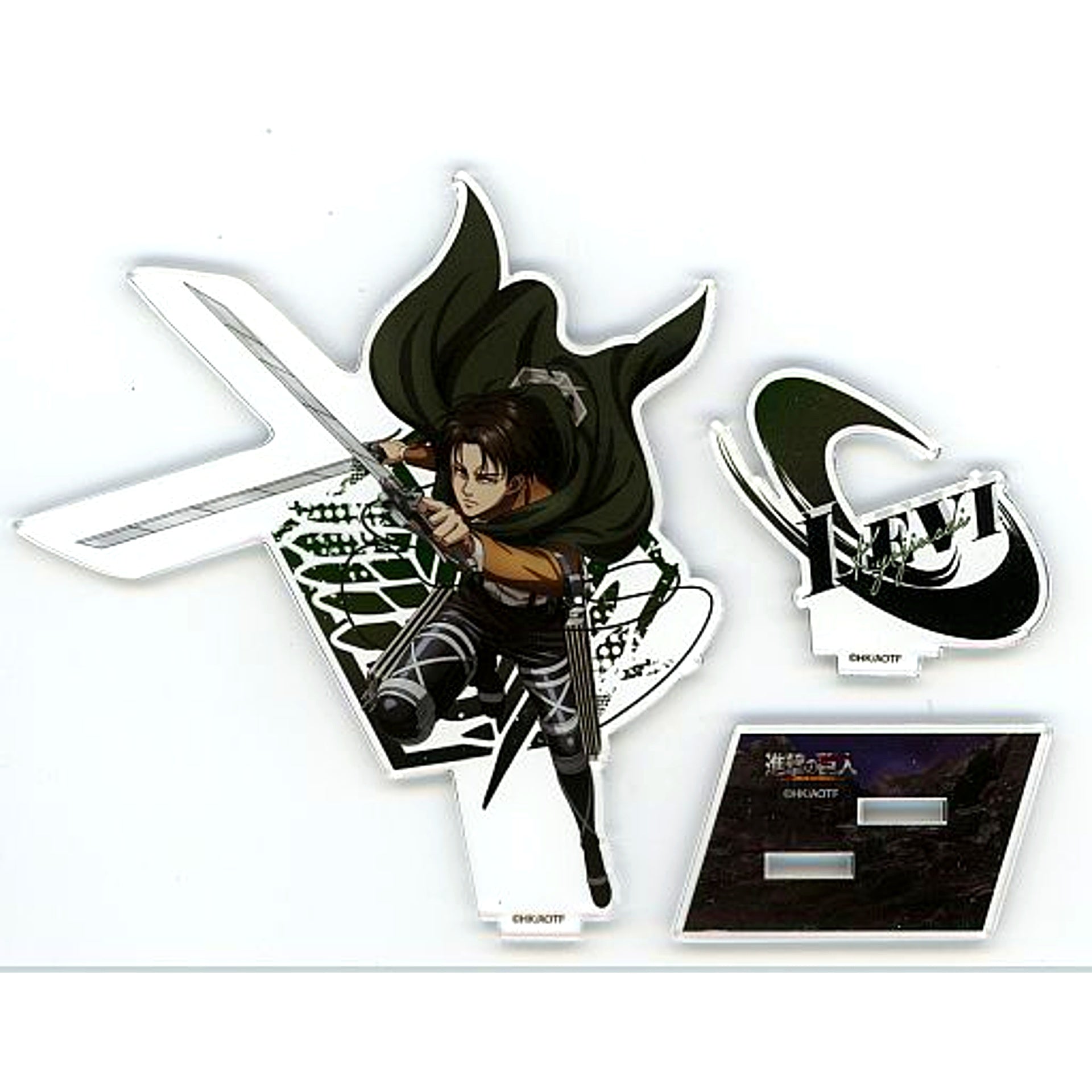 Levi Ackerman Attack on Titan cookpadLive cafe Titan Festival vol.3 Drawn Character Acrylic Stand [USED]