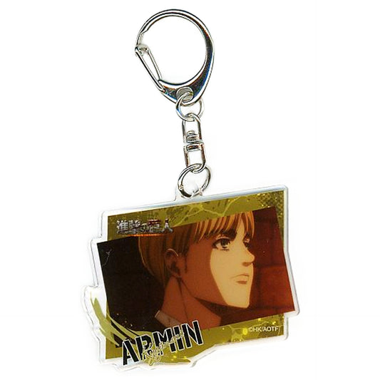 Attack on Titan Armin Arlert Anime Scene Photos Acrylic Keychain Vol.3 cookpadLive Cafe Giant Festival Vol.3 Limited Keychains [USED]