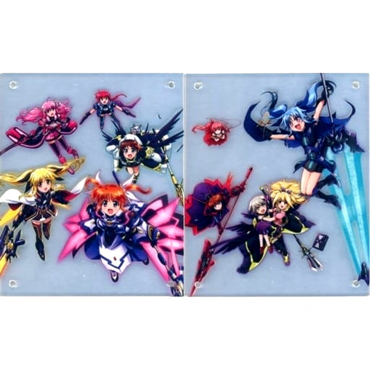 Group Little Magic Mirror Acrylic Stand Magical Girl Lyrical Nanoha 15th Anniv Event Lyrical Live [USED]