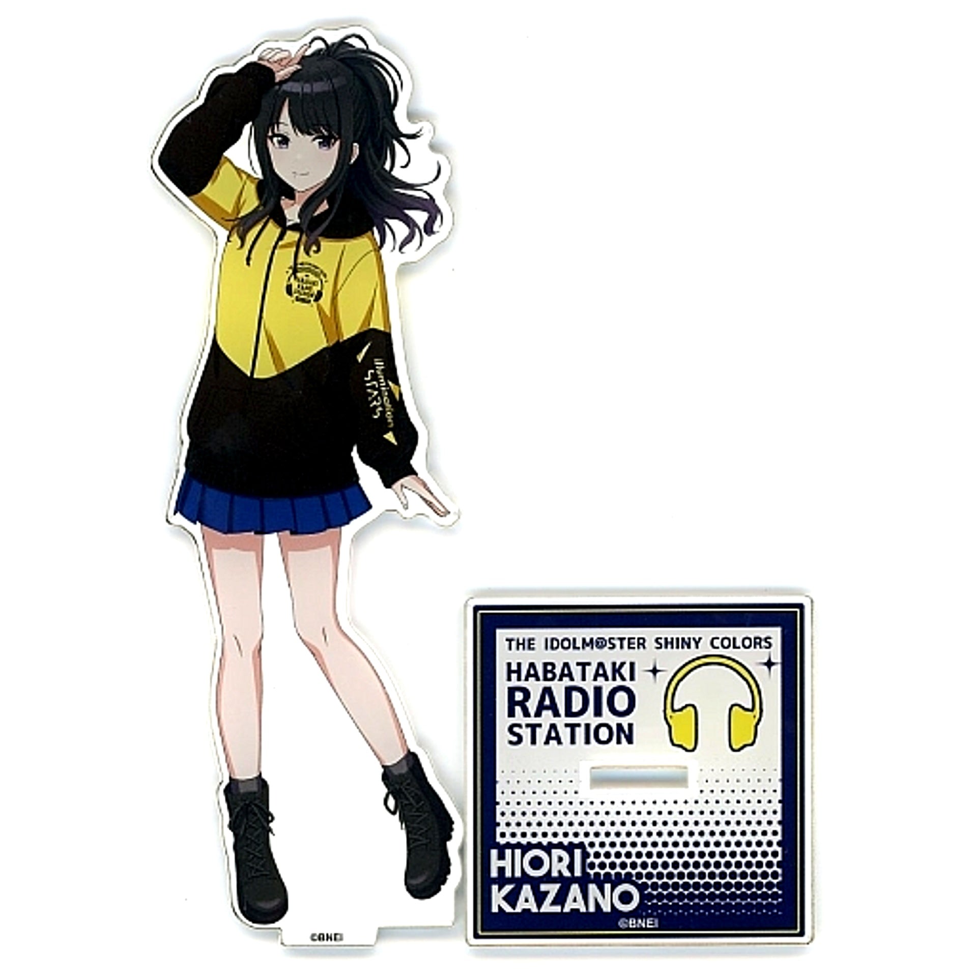 Hiori Kazano THE IDOLM@STER Shiny Colors Official Acrylic Stand 2021 ver. Habataki Radio Station [USED]
