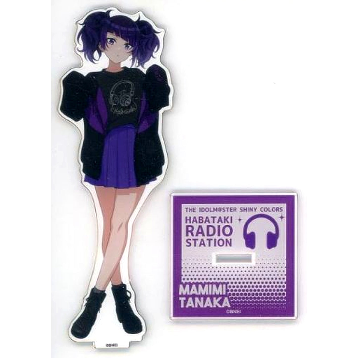 Mamimi Tanaka THE IDOLM@STER Shiny Colors Official Acrylic Stand 2021 ver. Habataki Radio Station [USED]
