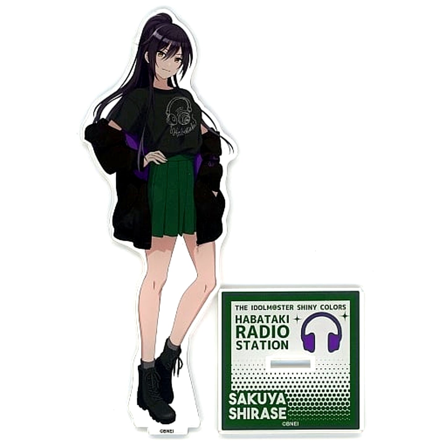 Sakuya Shirase THE IDOLM@STER SHINY COLORS Habataki Radio Station Official Acrylic Stand 2021ver. [USED]