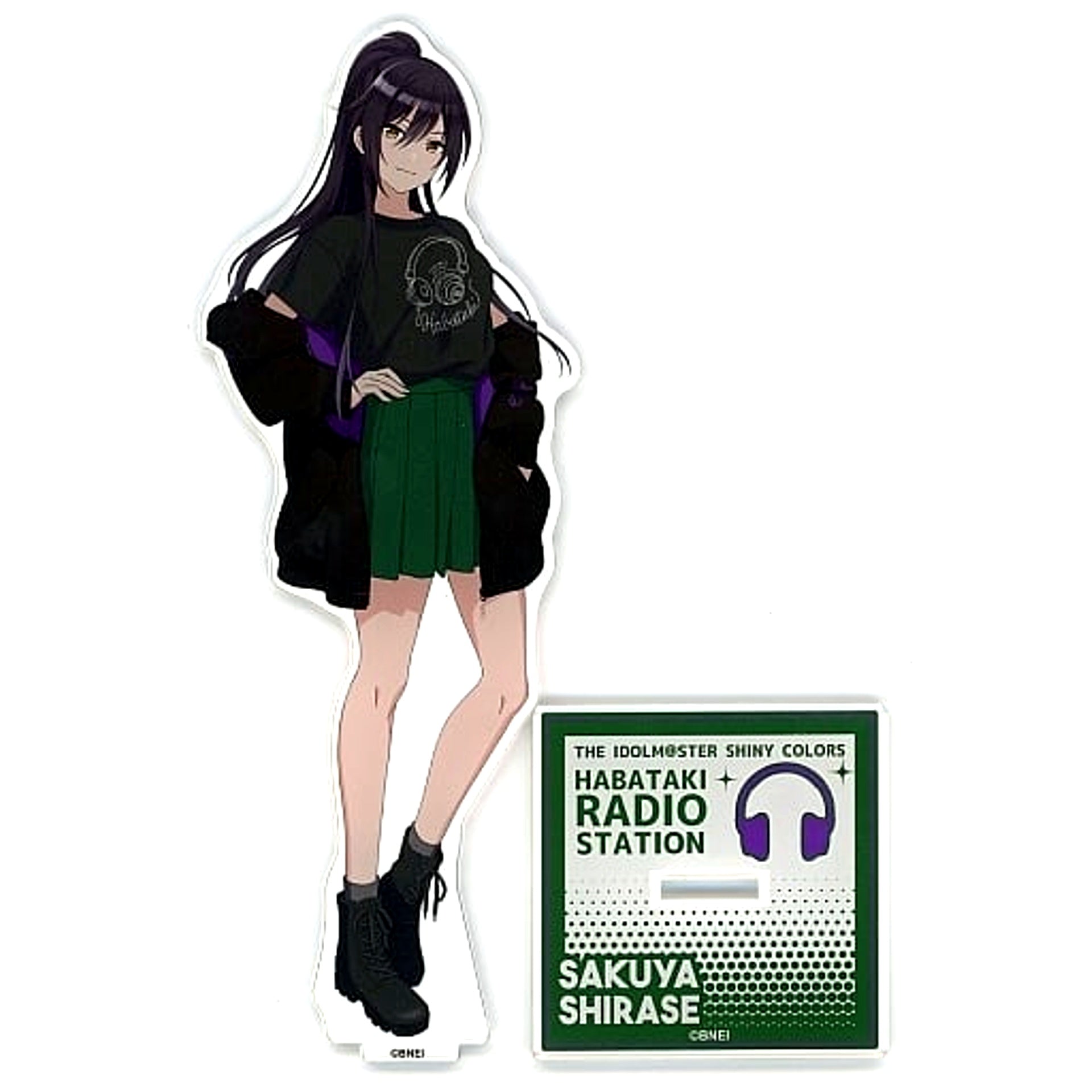 Sakuya Shirase THE IDOLM@STER SHINY COLORS Habataki Radio Station Official Acrylic Stand 2021ver. [USED]