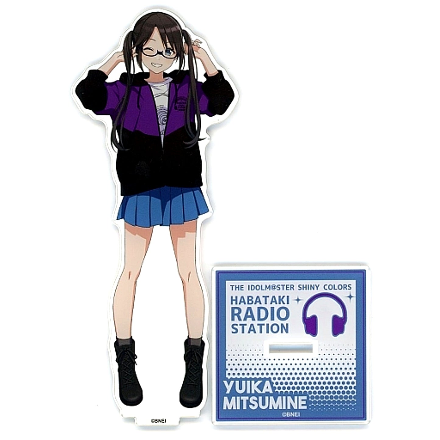 Yuika Mitsumine THE IDOLM@STER SHINY COLORS Habataki Radio Station Official Acrylic Stand 2021 Ver. [USED]