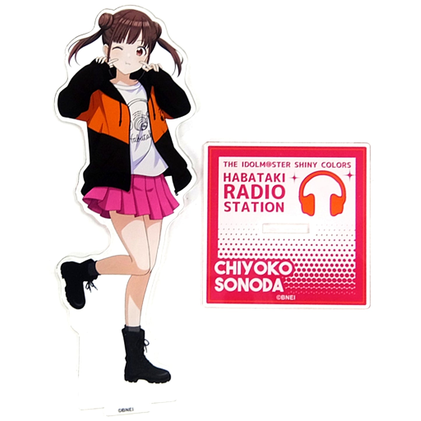 Chiyoko Sonoda THE IDOLM@STER SHINY COLORS Habataki Radio Station Official Acrylic Stand 2021ver. [USED]