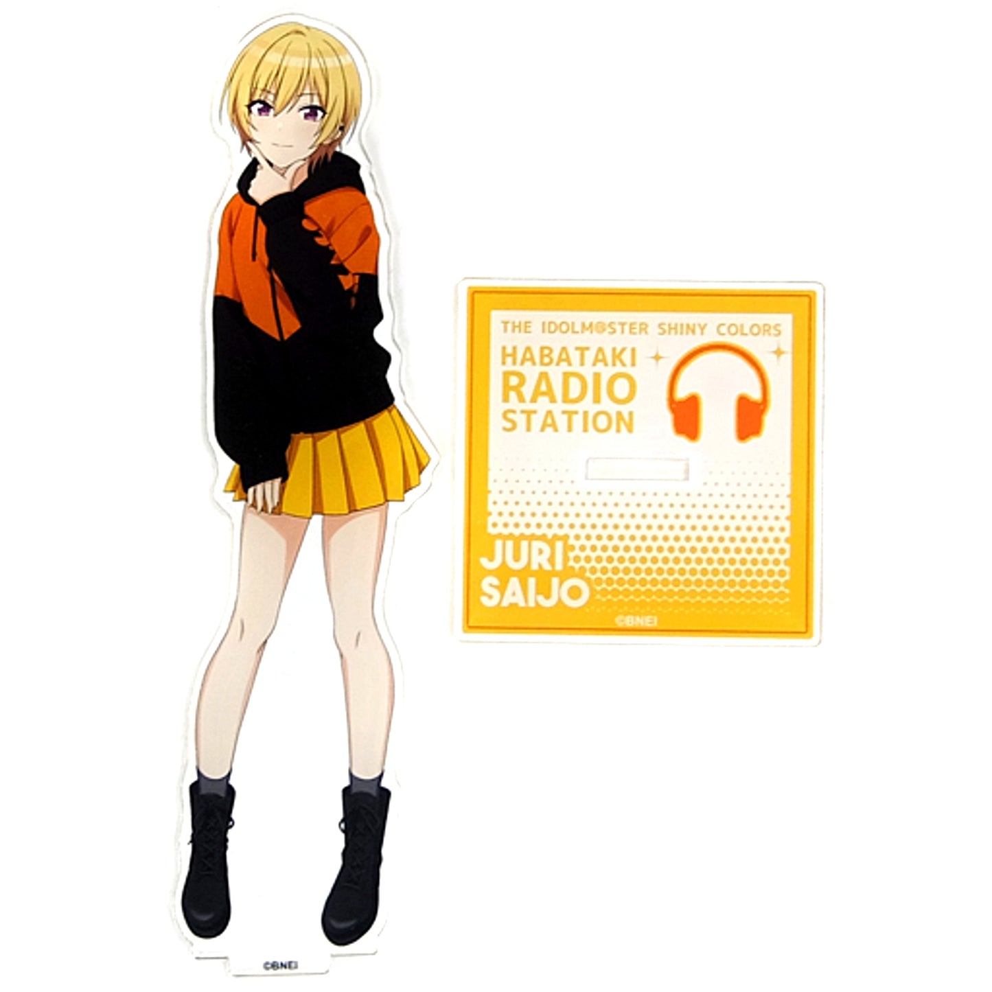 Juri Saijo THE IDOLM@STER SHINY COLORS Habataki Radio Station Official Acrylic Stand 2021ver. [USED]