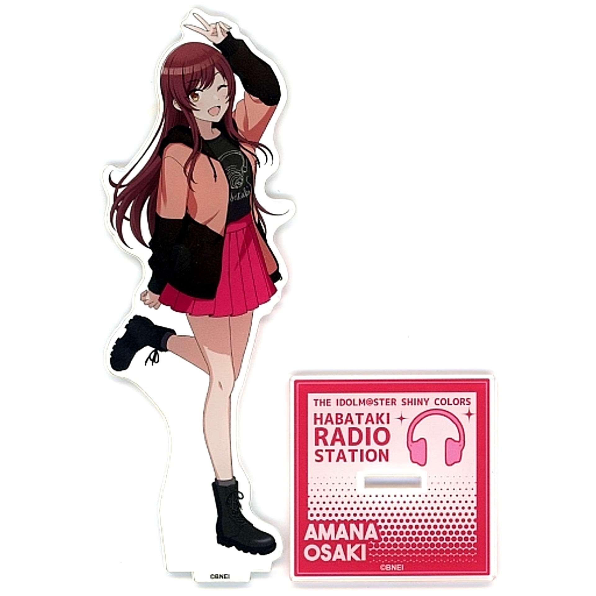 Amana Osaki THE IDOLM@STER SHINY COLORS Habataki Radio Station Official Acrylic Stand 2021 Ver. [USED]