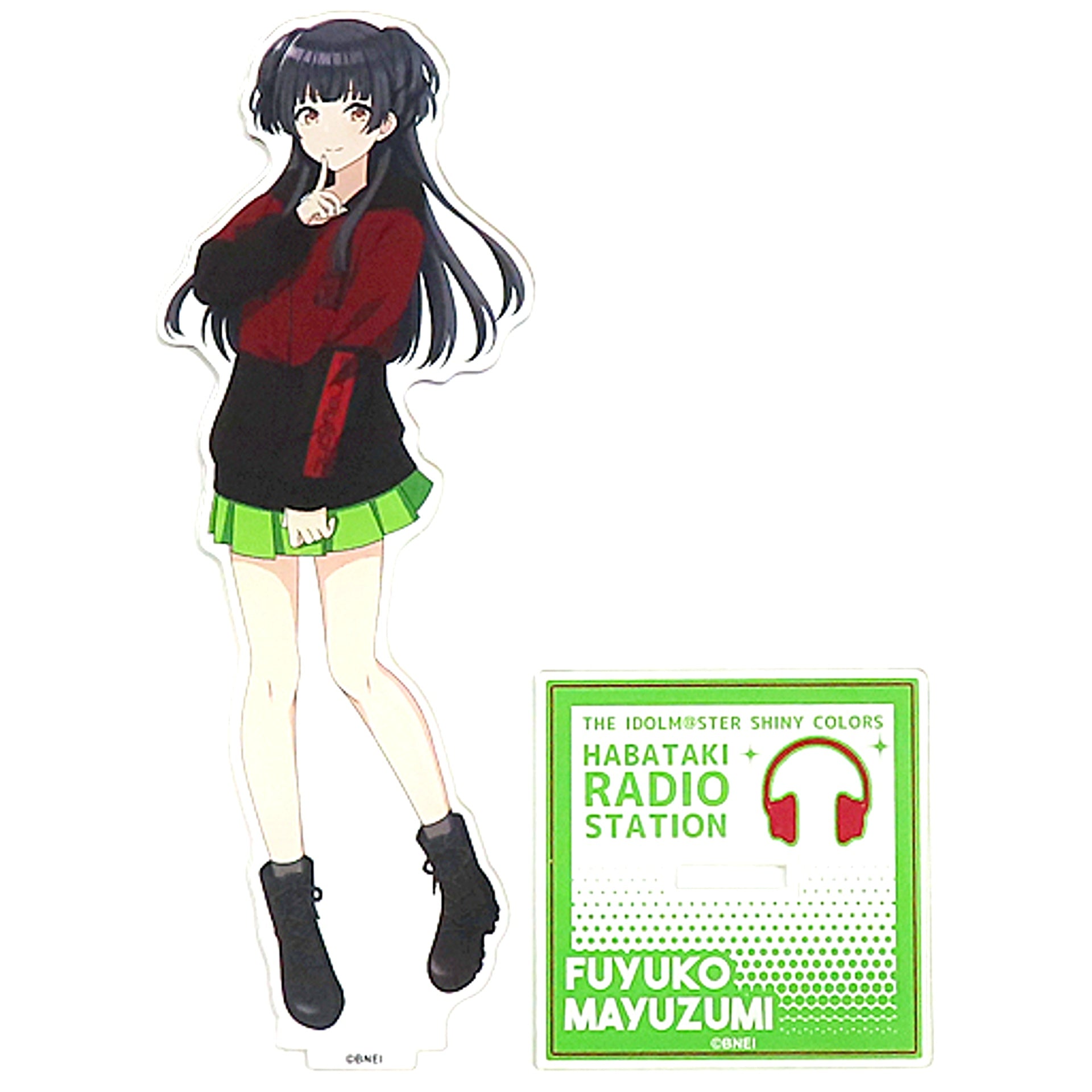 Fuyuko Mayuzumi THE IDOLM@STER SHINY COLORS Habataki Radio Station Official Acrylic Stand 2021 Ver. [USED]