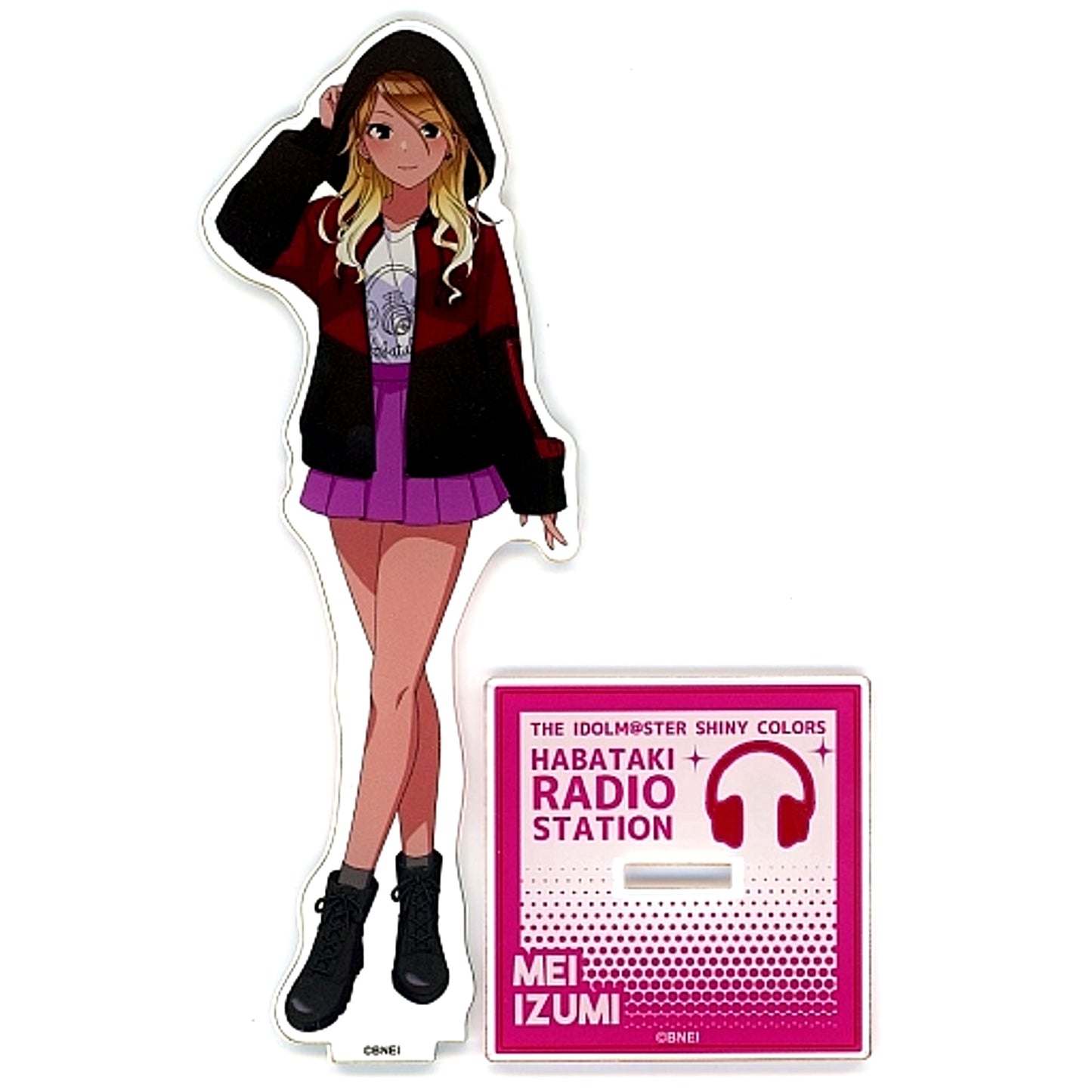 Mei Izumi THE IDOLM@STER SHINY COLORS Habataki Radio Station Official Acrylic Stand 2021 Ver. [USED]
