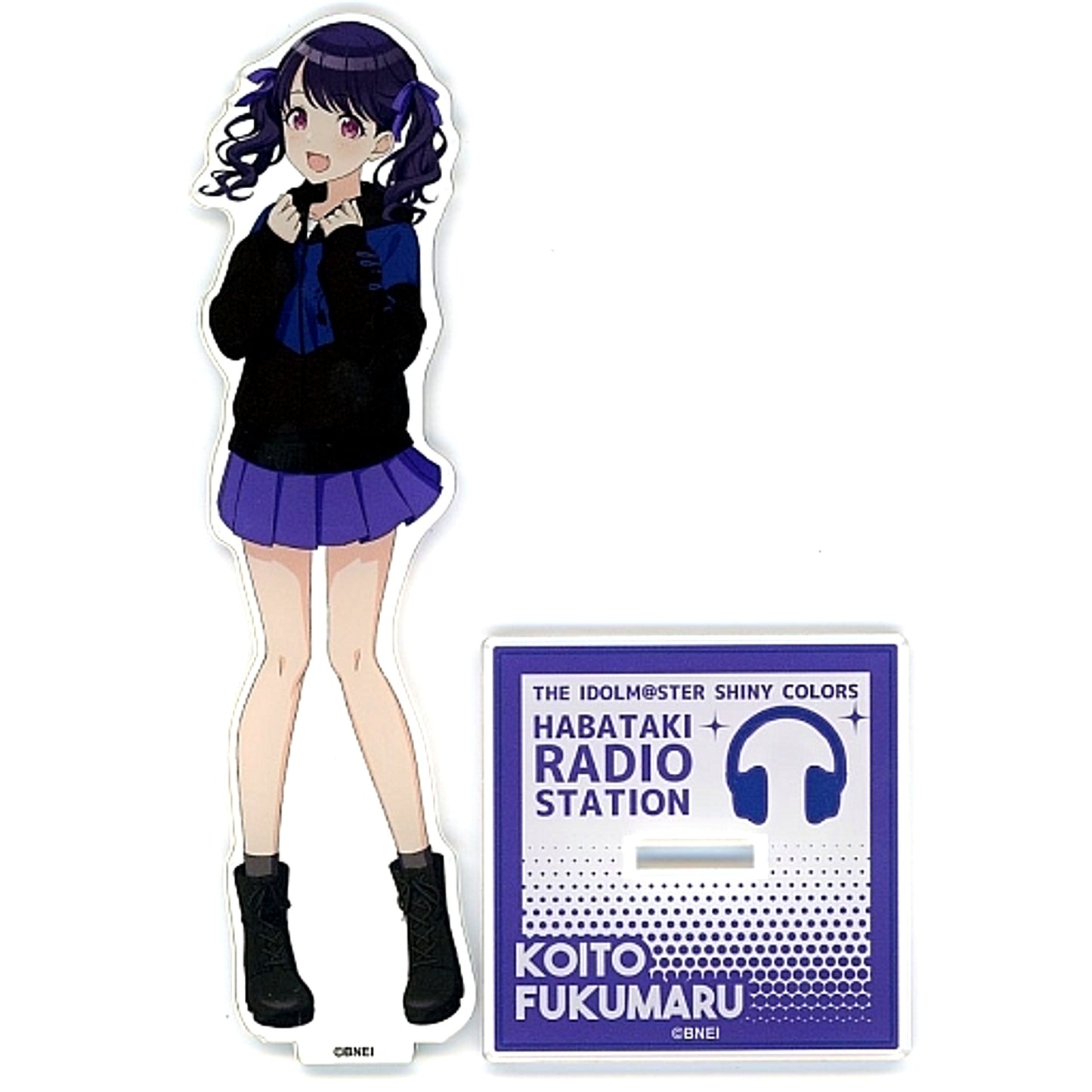 Koito Fukumaru Habataki Radio Station Official Acrylic Stand 2021 Ver. The Idolmaster Shiny Colors [USED]