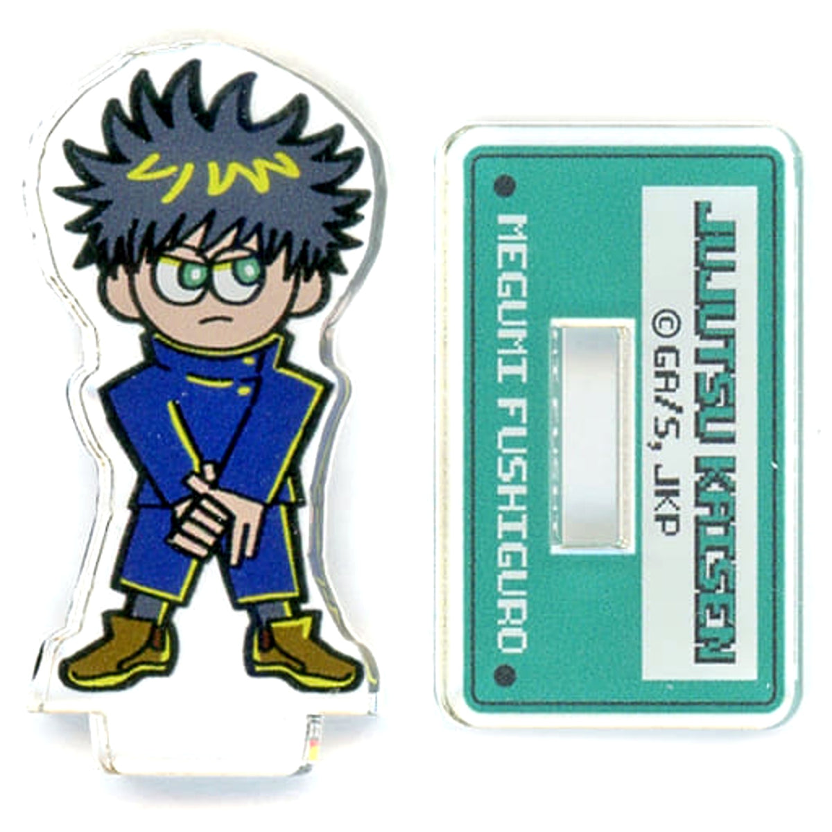 Jujutsu Kaisen PLAZA in Loft Megumi Fushiguro Retro Game Jirori Trading Mini Acrylic Stand Acrylic Stands [USED]