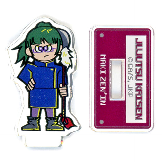 Jujutsu Kaisen PLAZA in Loft Maki Zenin Retro GAME Trading Mini Acrylic Stand Acrylic Stands [USED]
