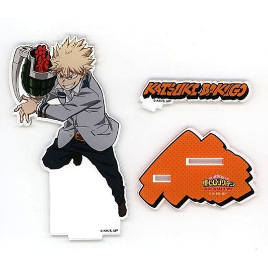 My Hero Academia Katsuki Bakugo PLSQ Acrylic Stand Uniform Plus Ultra Square Limited Acrylic Stands [USED]