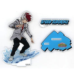 My Hero Academia PLUS ULTRA SQUARE PLSQ Shoto Todoroki Acrylic Stand Uniform Acrylic Stands [USED]