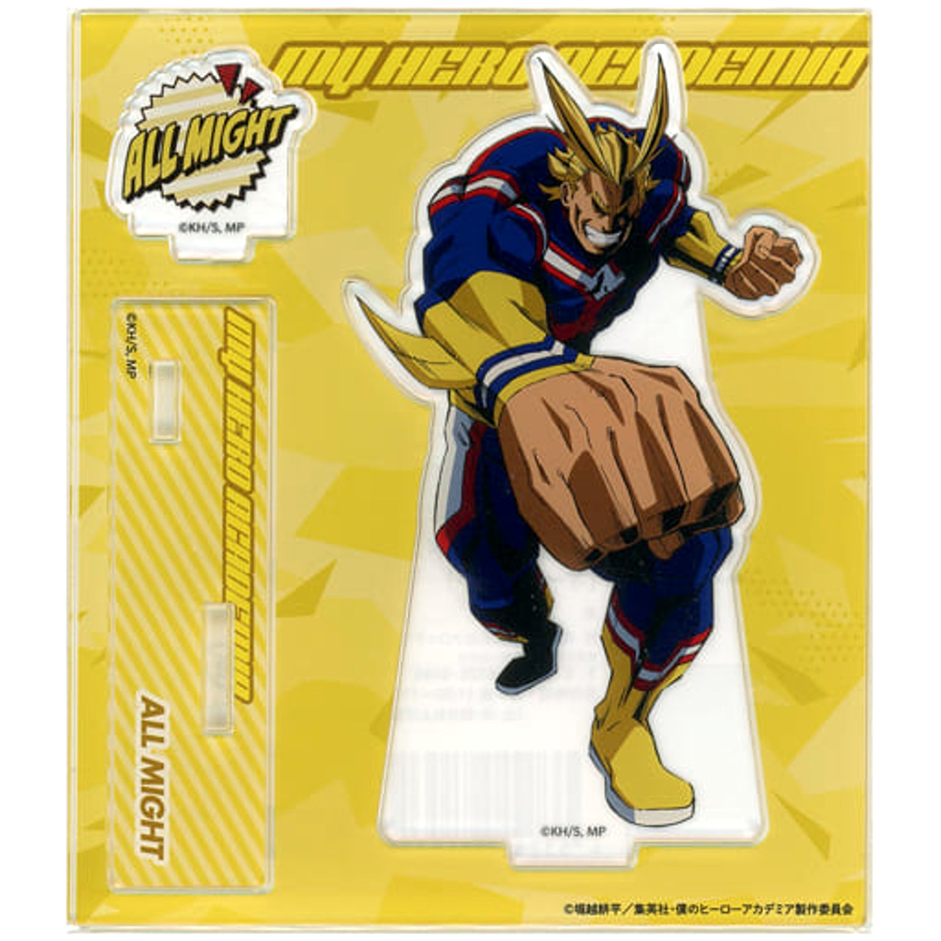 My Hero Academia All Might Acrylic Stand Action Plus Ultra Square Limited Acrylic Stands [USED]