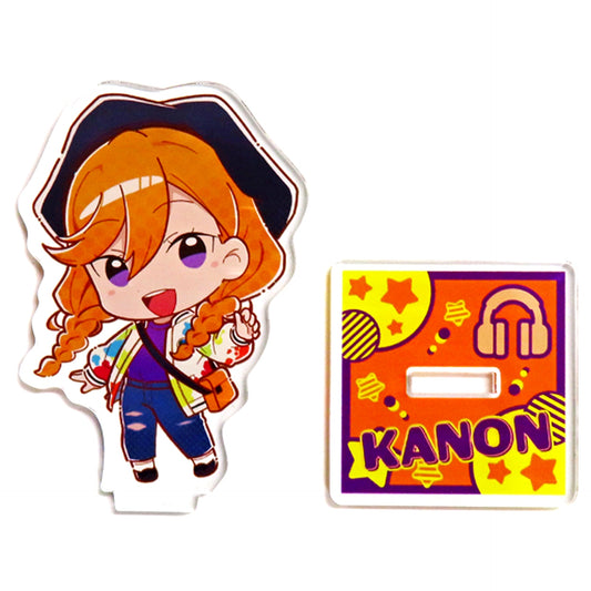 Kanon Shibuya Deformed Acrylic Stand Love Live! Superstar!! x Village Vanguard [USED]