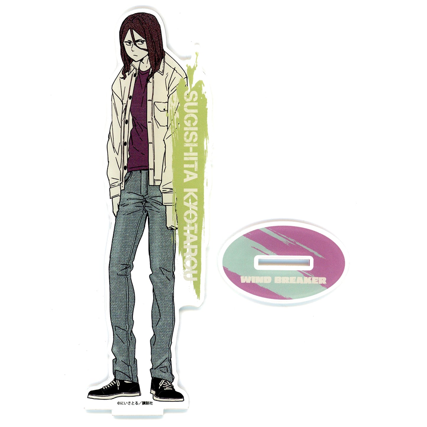 Kyotaro Sugishita B-5 Prize Wind Breaker webpon x Kuji Mate Big Acrylic Stand [USED]