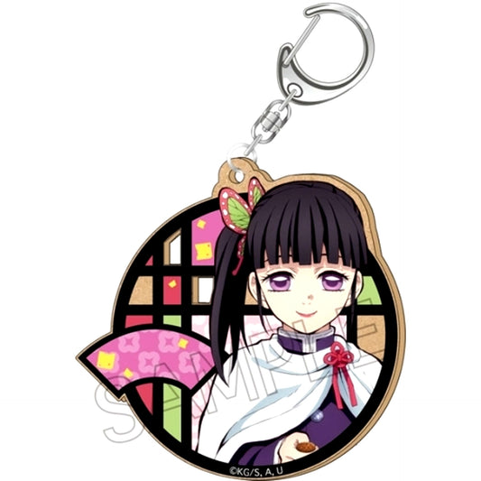Kanao Tsuyuri Demon Slayer Kirie Series MDF Keychain [USED]