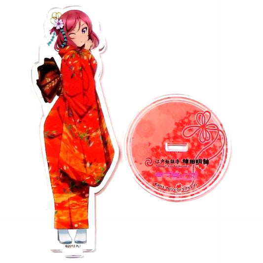 Maki Nishikino Acrylic Stand Kanda Myojin x Love Live! [USED]